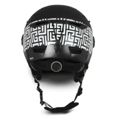 x Rossignol - Casque de ski Rossignol à motif monogramme ivoire et noir